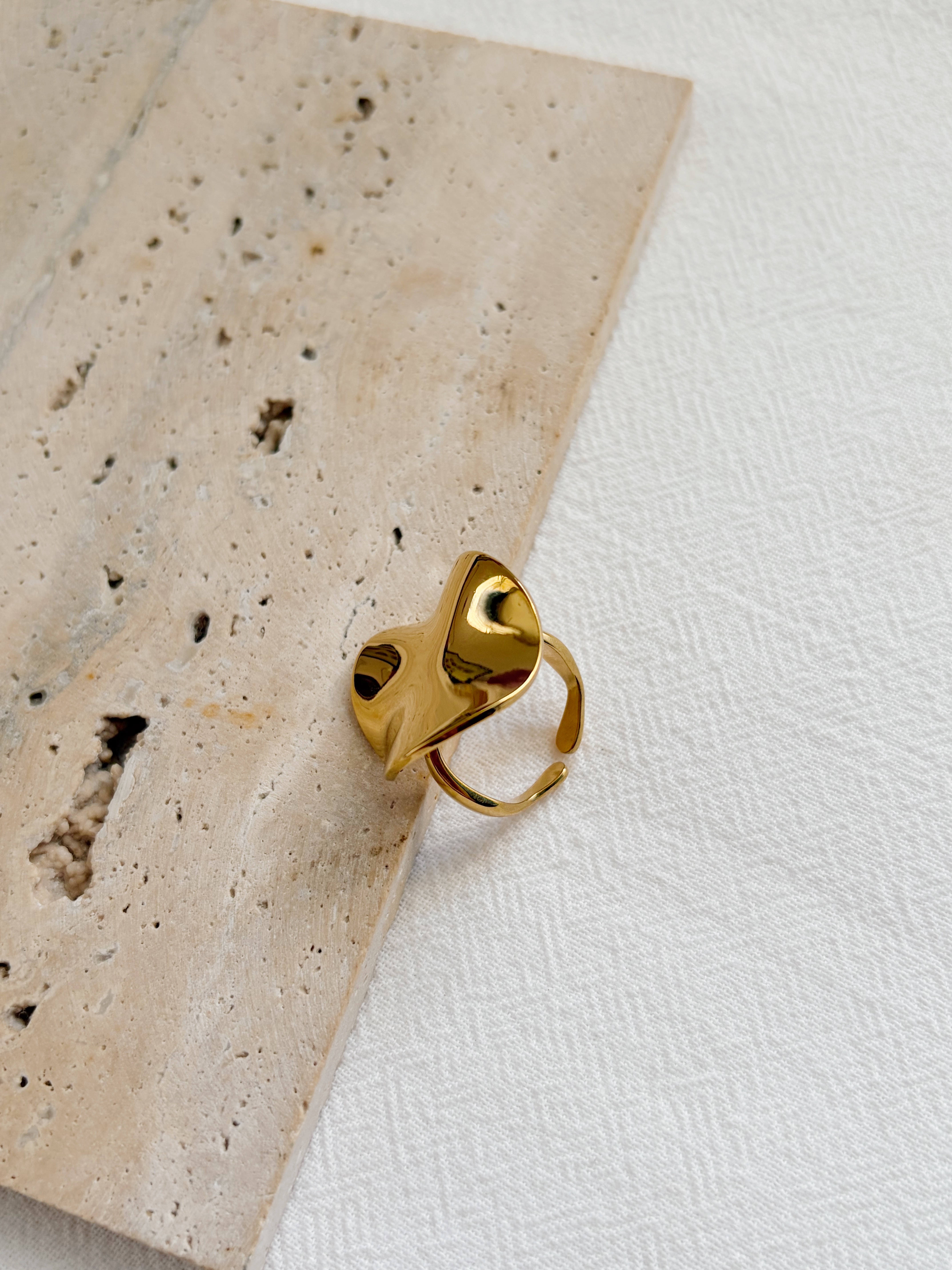 Lotus Cuff Ring - FR029 